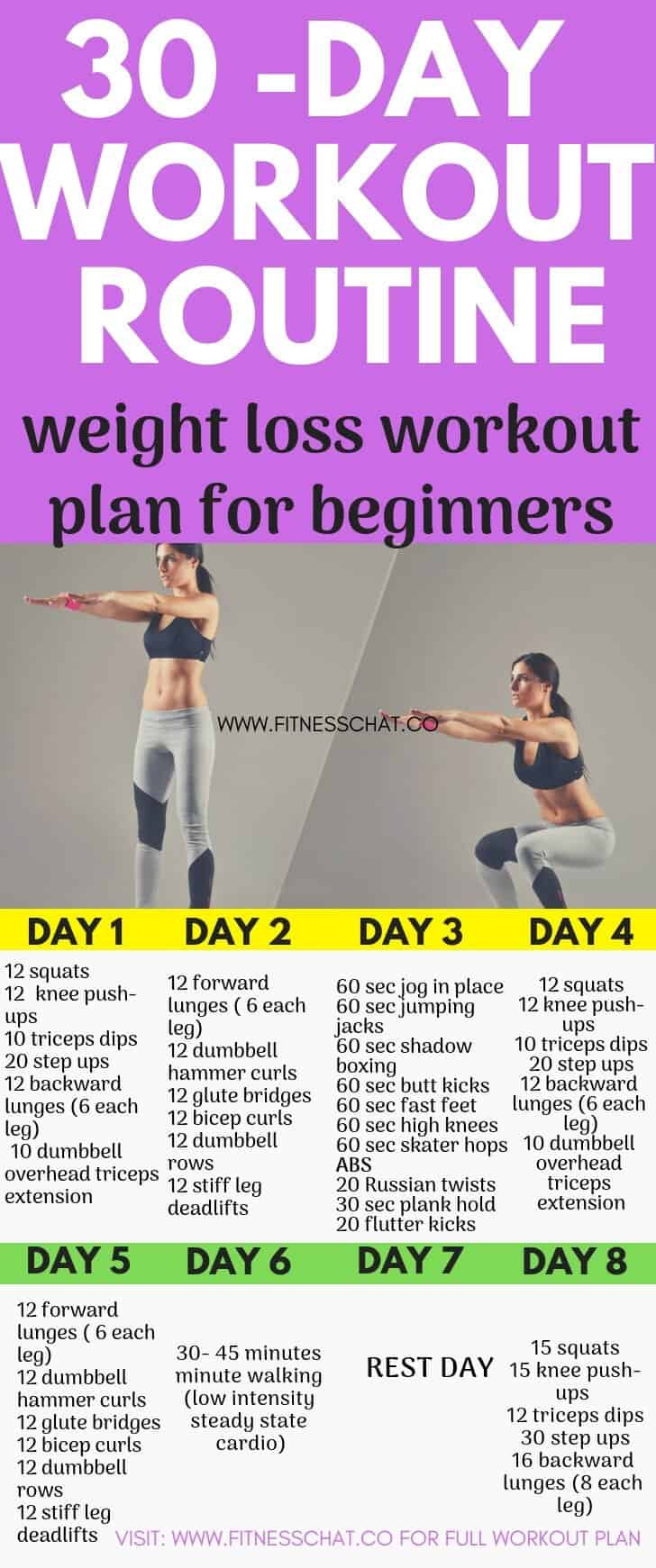 Quick Weight Loss Workout Plan
 Easy Workout Routine To Lose Weight Fast WorkoutWalls