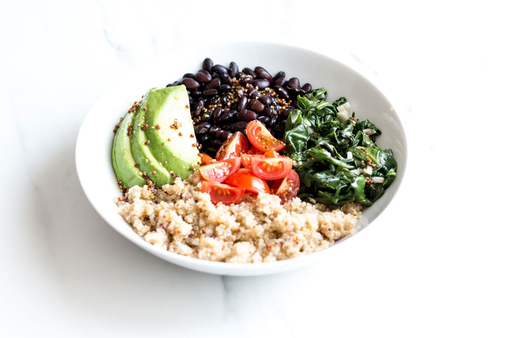 Quinoa Plant Based Recipes
 Plant Based Black Bean & Quinoa Bowls Recipe