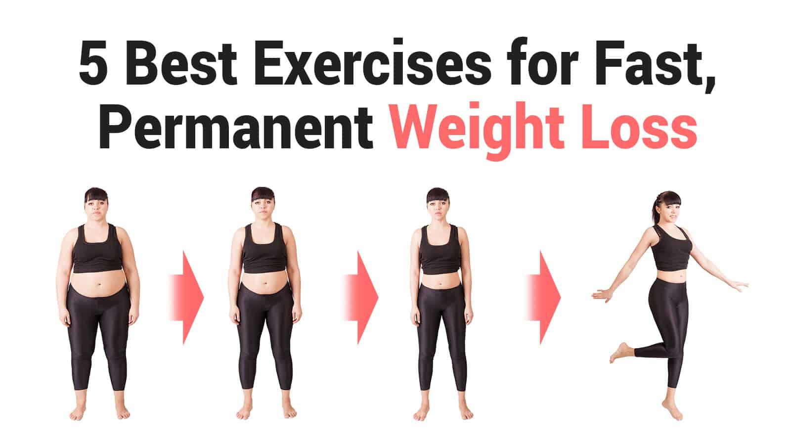 Rapid Weight Loss Exercise
 5 Best Exercises for Fast Permanent Weight Loss