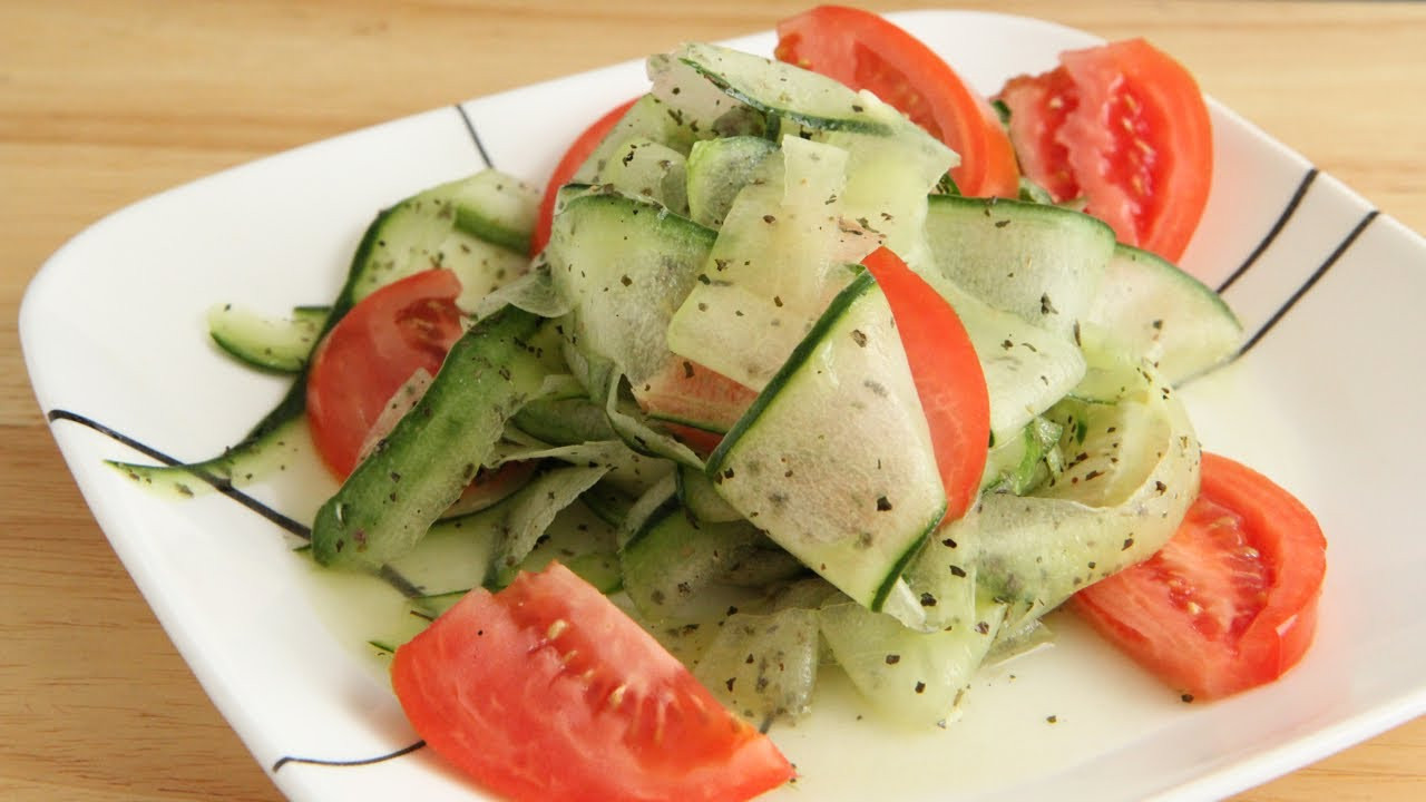 Raw Plant Based Diet
 Cucumber Tomato Salad Recipe Raw Vegan Gluten Free