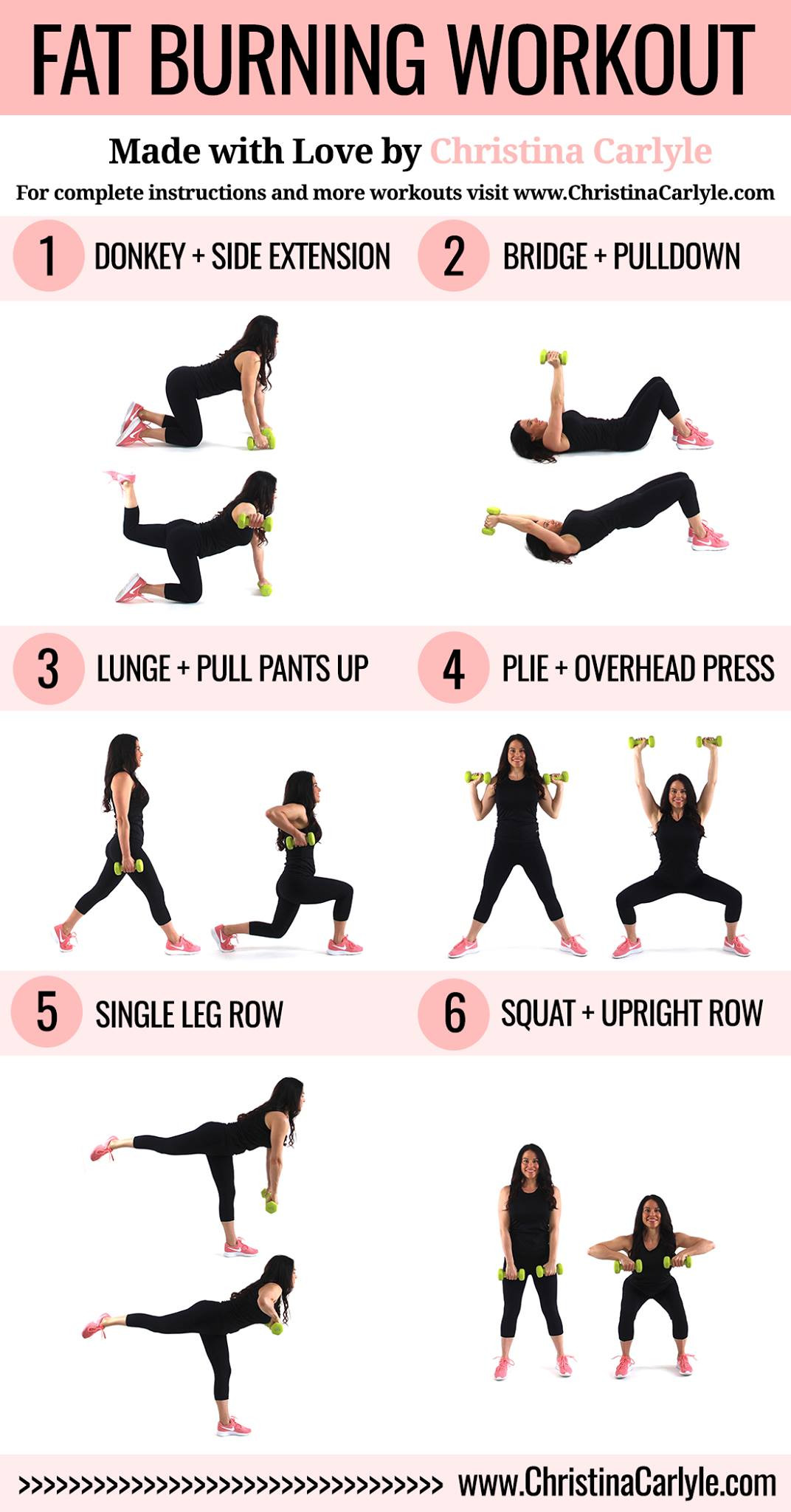 Side Fat Burning Workout
 Fat Burning Workout Routine for Women