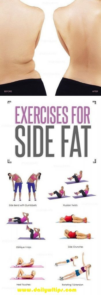 Side Fat Burning Workout
 Best Exercises for Side Fat Burning
