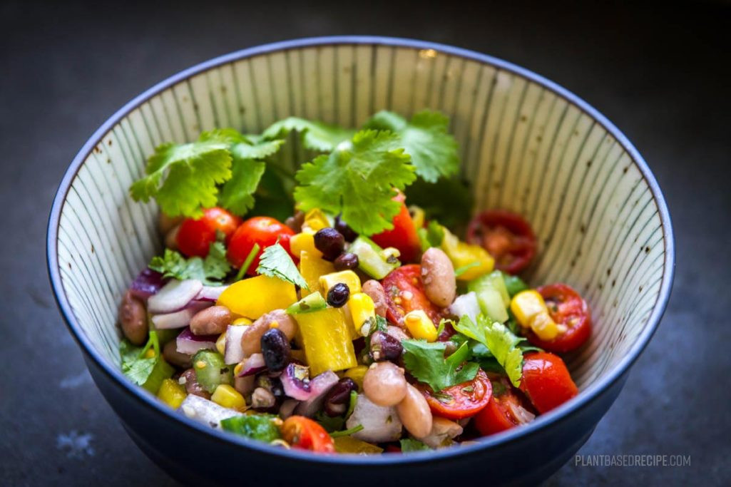 Simple Plant Based Recipes
 Cowboy caviar A savory sweet and spicy vegan bean salad