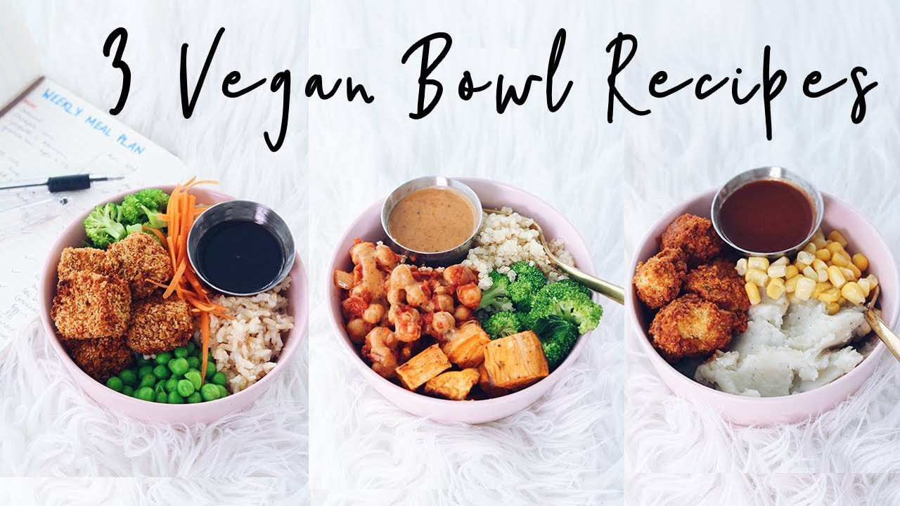 Simple Vegan Plan
 3 Easy Vegan Recipes Meal Plan DIY