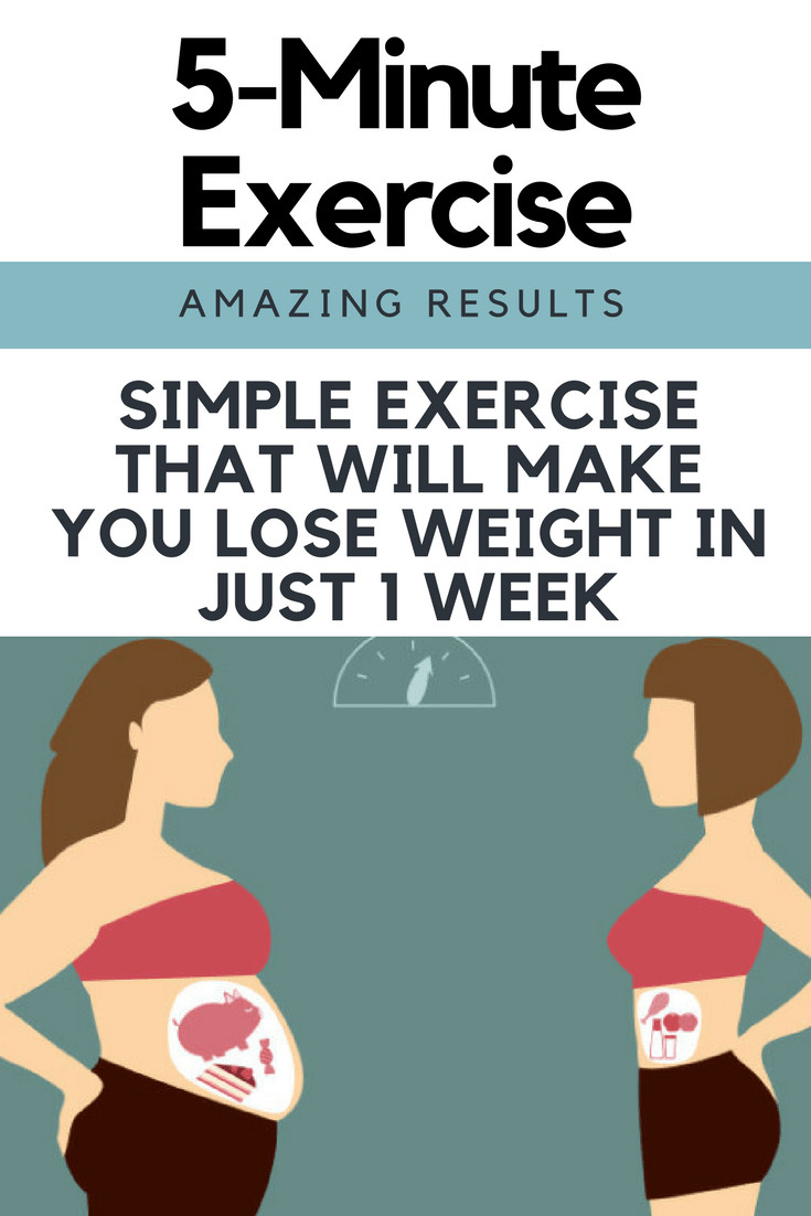 Simple Weight Loss Exercises
 Simple Exercise That Will Make You Lose Weight in Just 1 Week