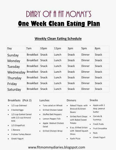 Simple Weight Loss Meal Plan
 This two week family meal plan will change your life