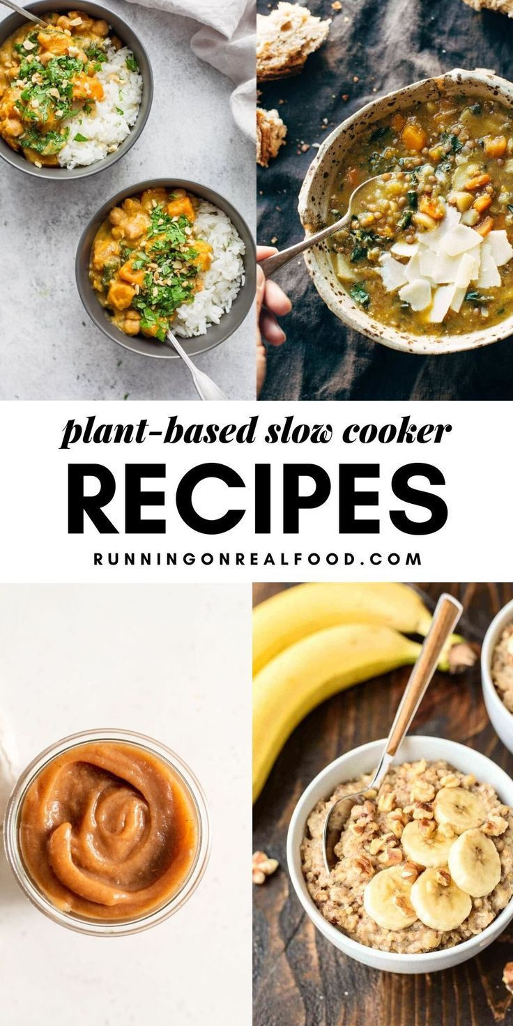 Slow Cooker Plant Based Recipes
 22 Plant Based Slow Cooker Recipes