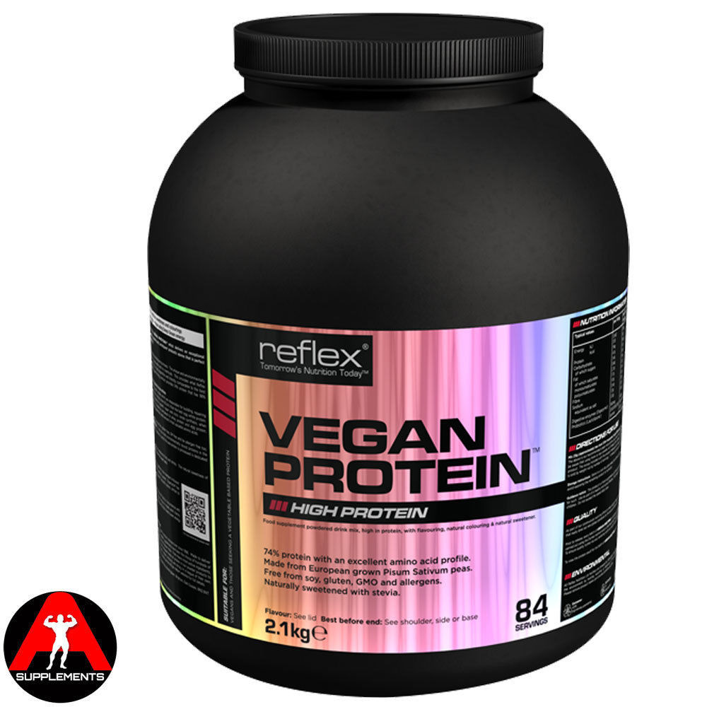 Soy Free Vegan Protein
 Reflex Vegan Whey Protein Soy Free 2 1kg