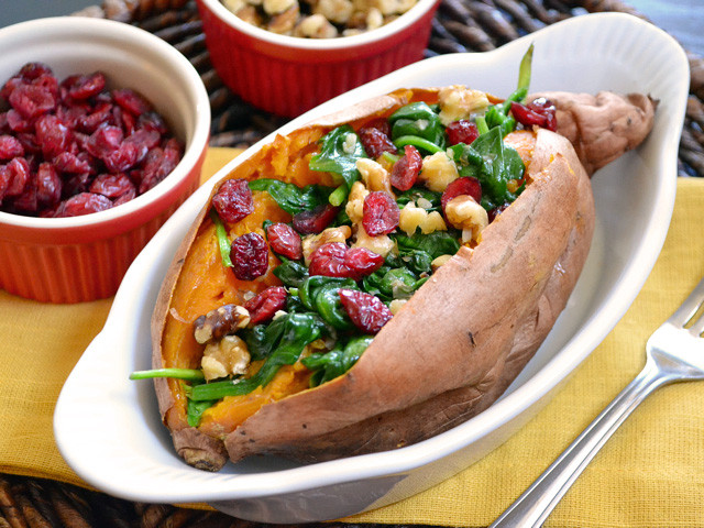 Sweet Potato Plant Based Recipes
 Loaded Sweet Potatoes