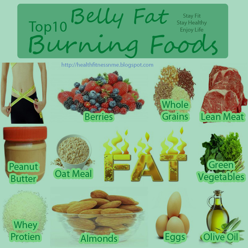 Tummy Fat Burning Foods
 Foods that burn fat overnight