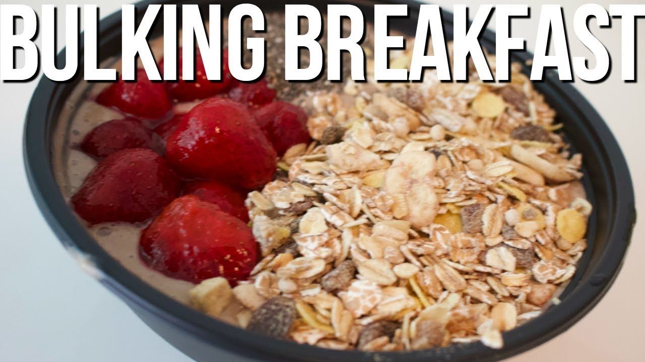 Vegan Bodybuilding Breakfast
 VEGAN BODYBUILDING BULKING MEAL