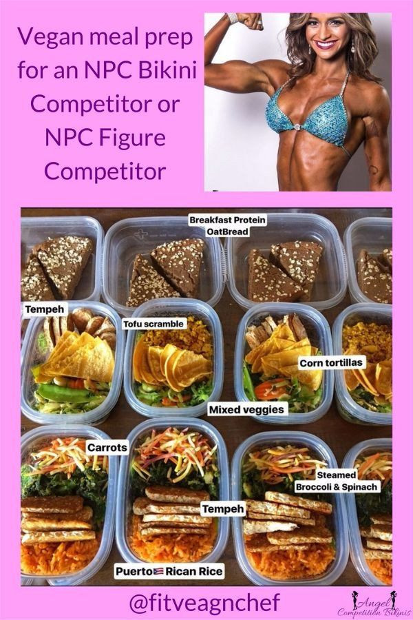 Vegan Bodybuilding Diet Meals
 Vegan Bikini petitor in 2019