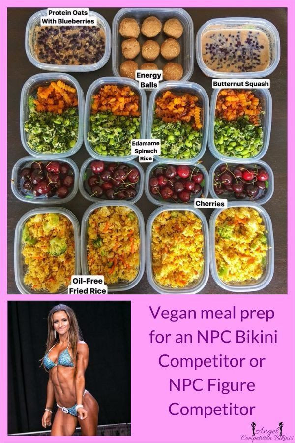 Vegan Bodybuilding Diet Meals
 Vegan Bikini petitor