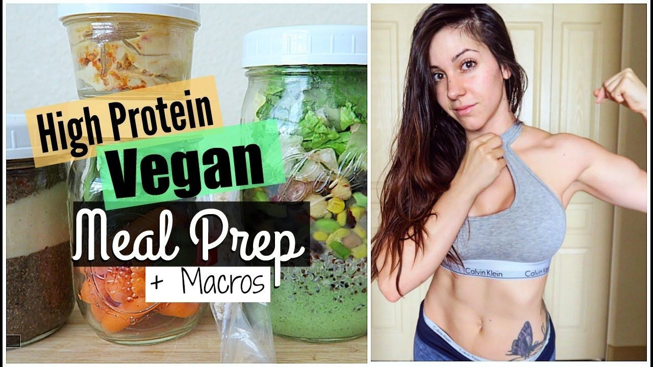 Vegan Bodybuilding Meal Plan Women
 High Protein Meal Prep Ideas 2 VEGAN Female Bodybuilding