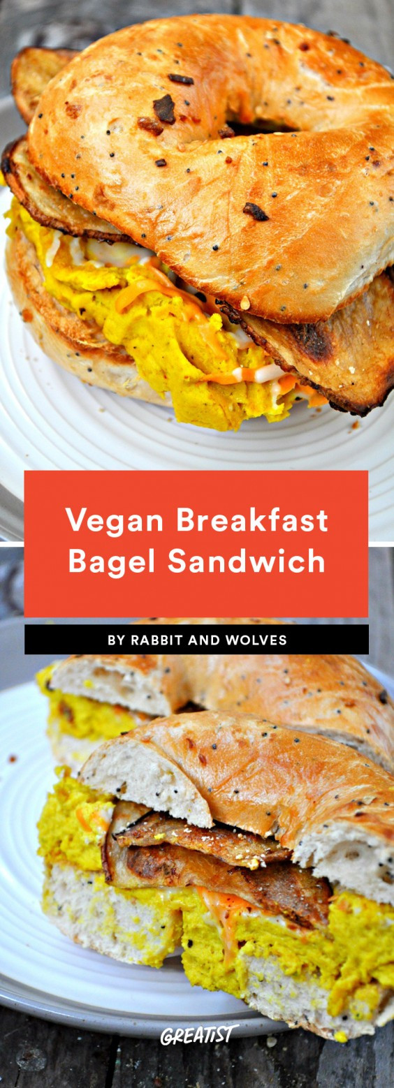 Vegan Breakfast Bagel
 11 Vegan Breakfast Sandwiches for When You re Sick of