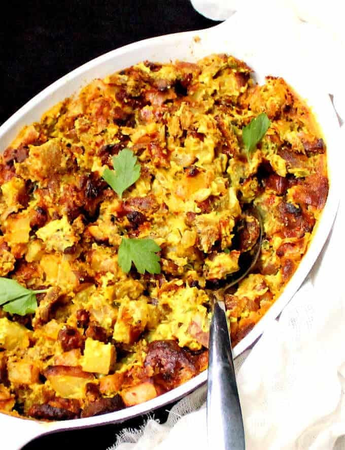 Vegan Breakfast Bake
 Vegan Cauliflower Cheese