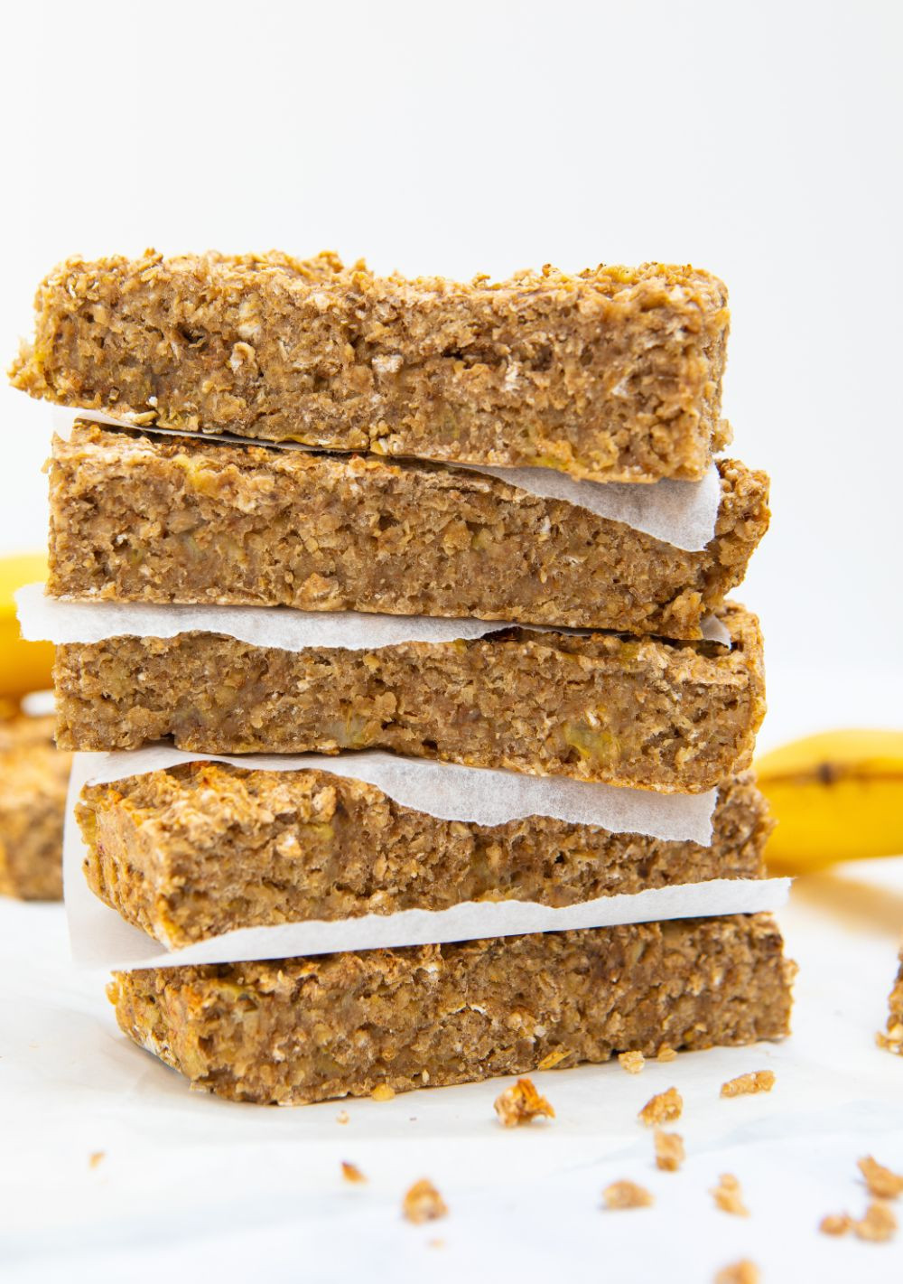 Vegan Breakfast Bars Healthy
 Breakfast Banana Bars Recipe