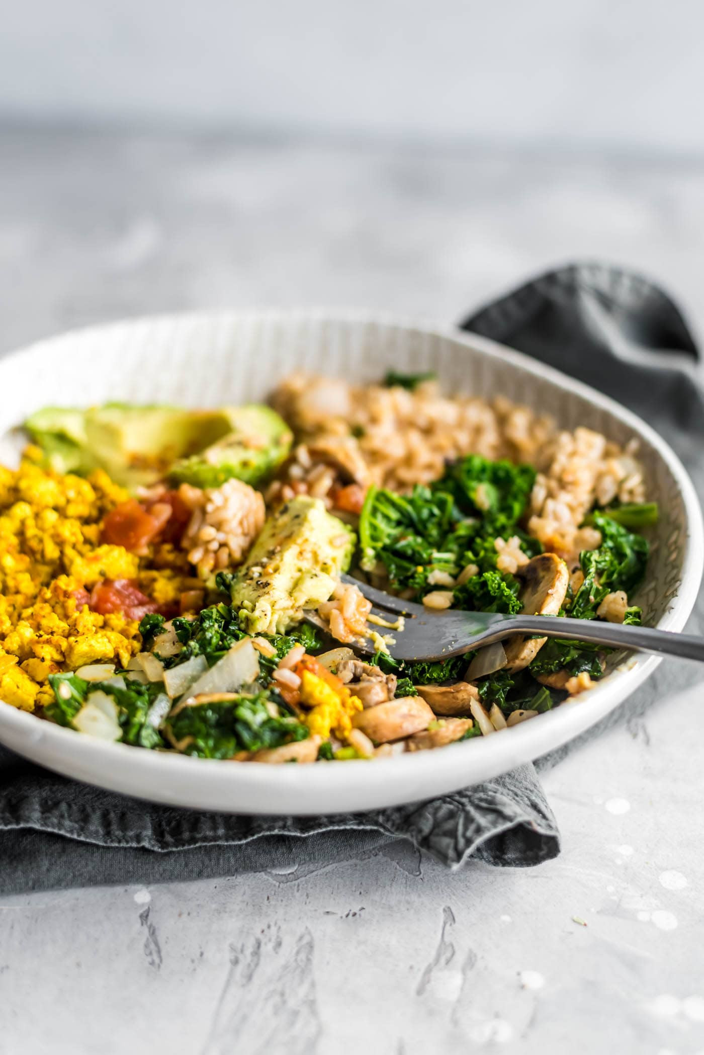 Vegan Breakfast Bowl
 Savory Vegan Breakfast Bowl Recipe Running on Real Food