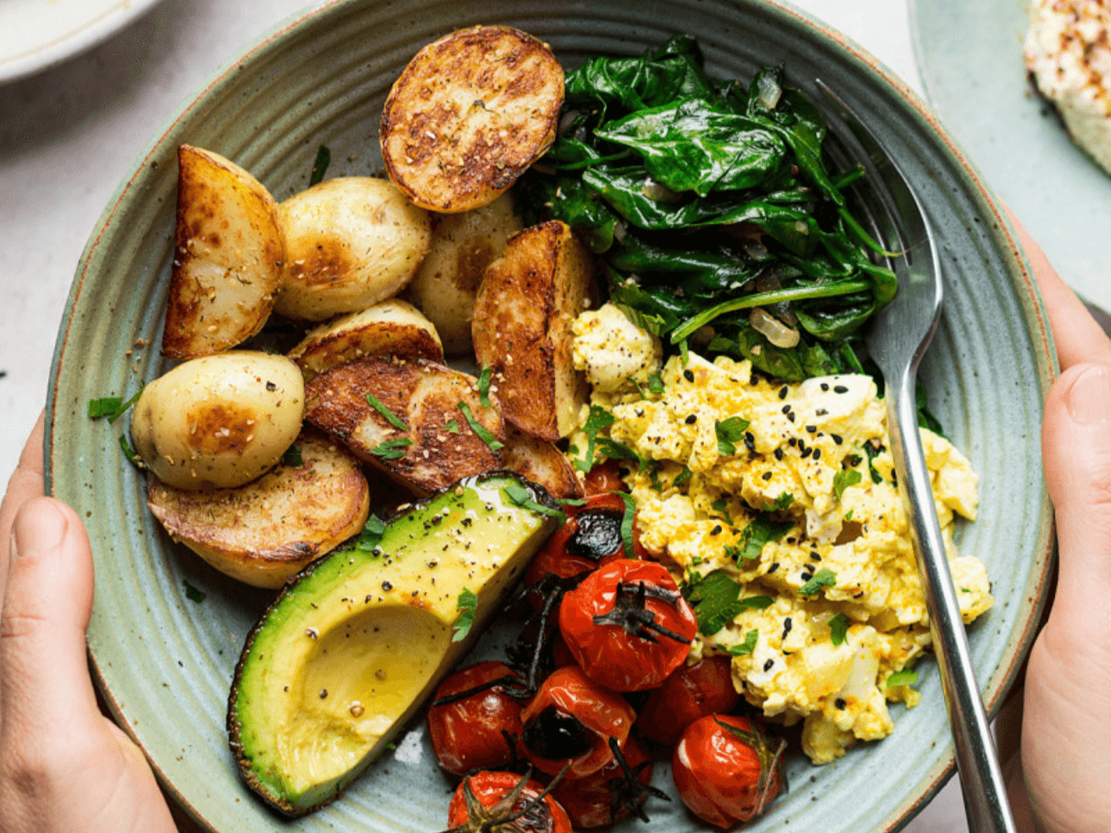 Vegan Breakfast Bowl Savory
 Savory Vegan Breakfast Bowl