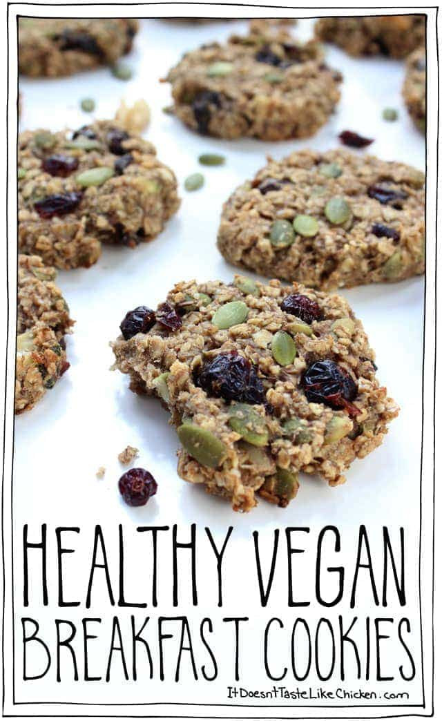 Vegan Breakfast Cookies Healthy
 Healthy Vegan Breakfast Cookies • it doesn t taste like