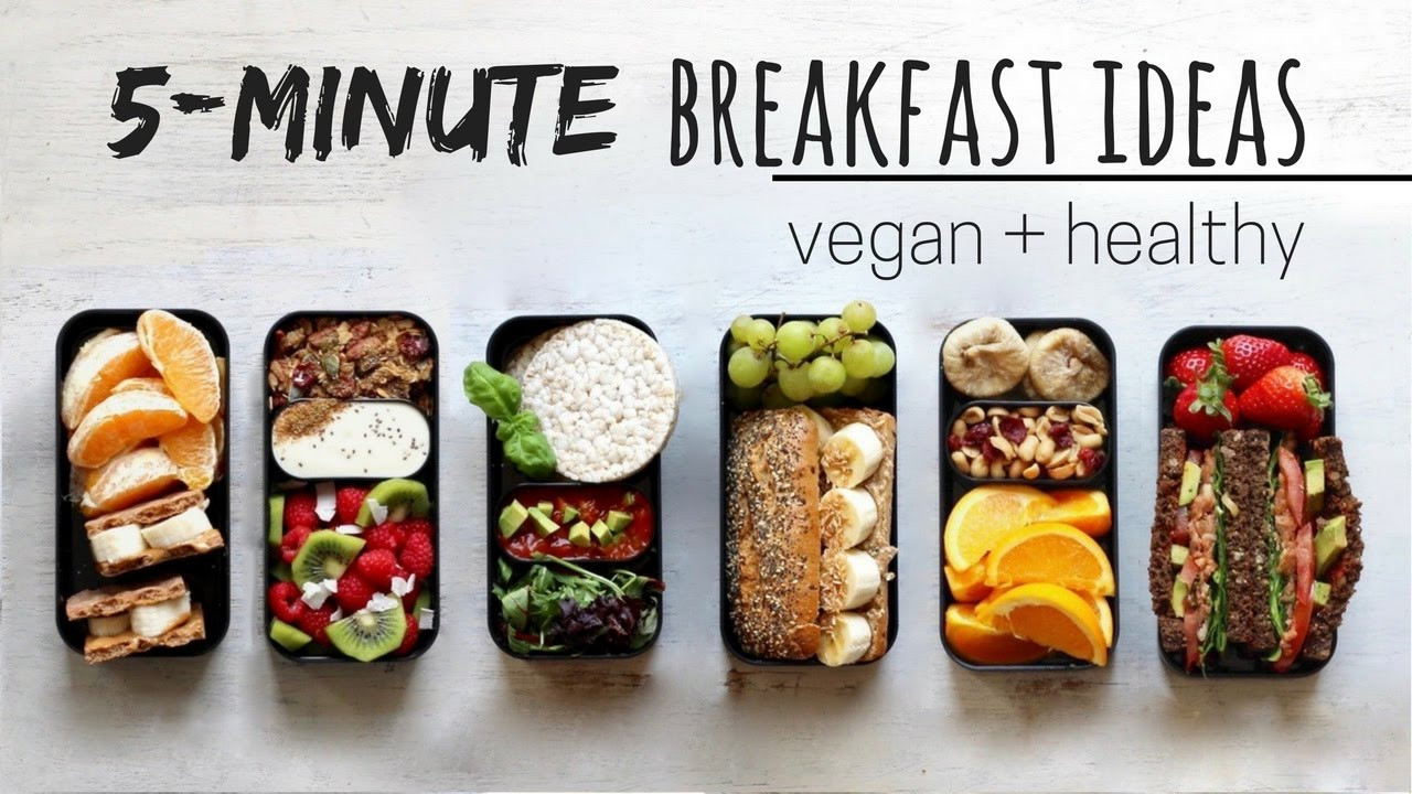 Vegan Breakfast Easy Fast
 Quick & Easy Vegan Breakfast Ideas In A Bento Box