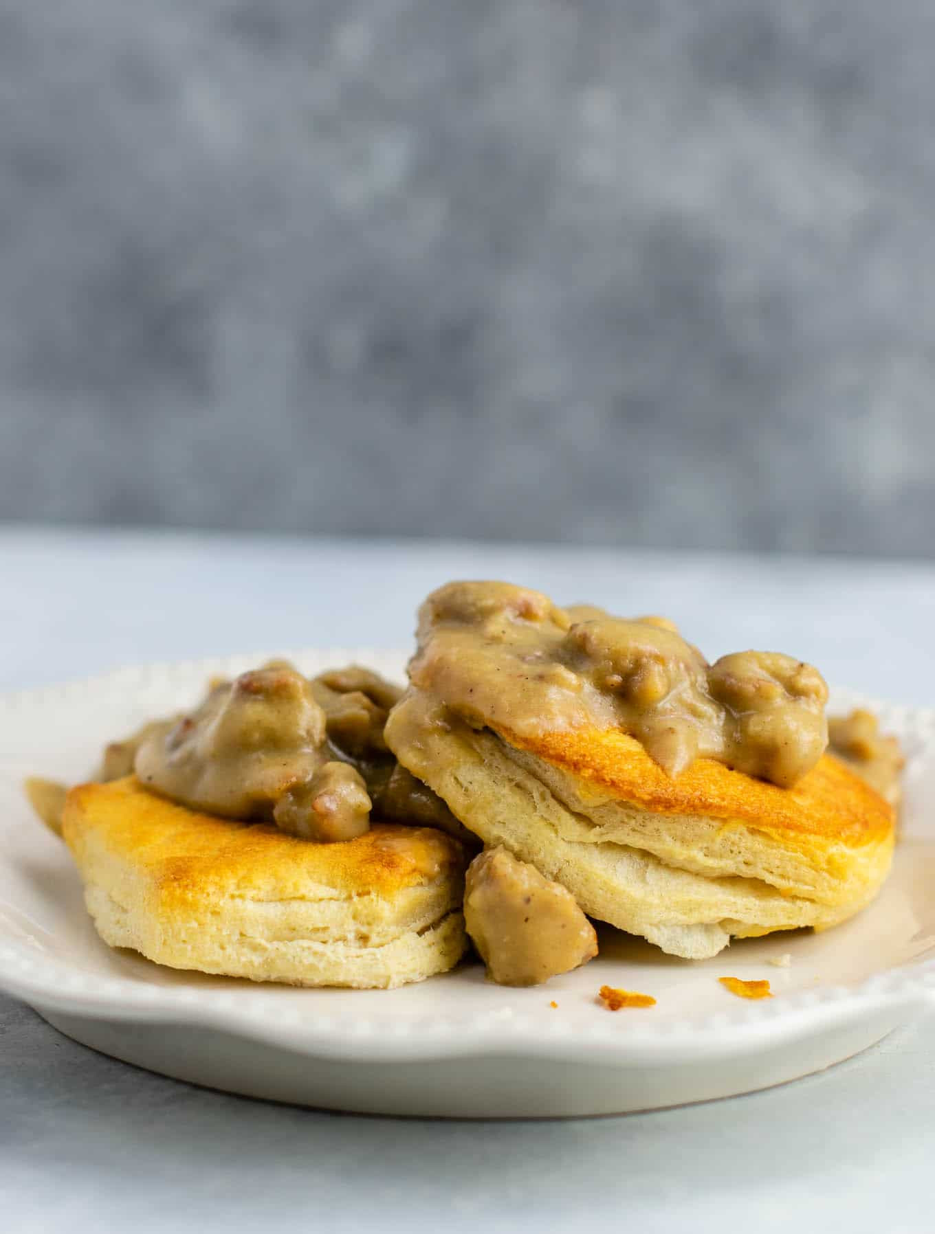 Vegan Breakfast Gravy
 Ve arian Biscuits and Gravy Recipe Build Your Bite