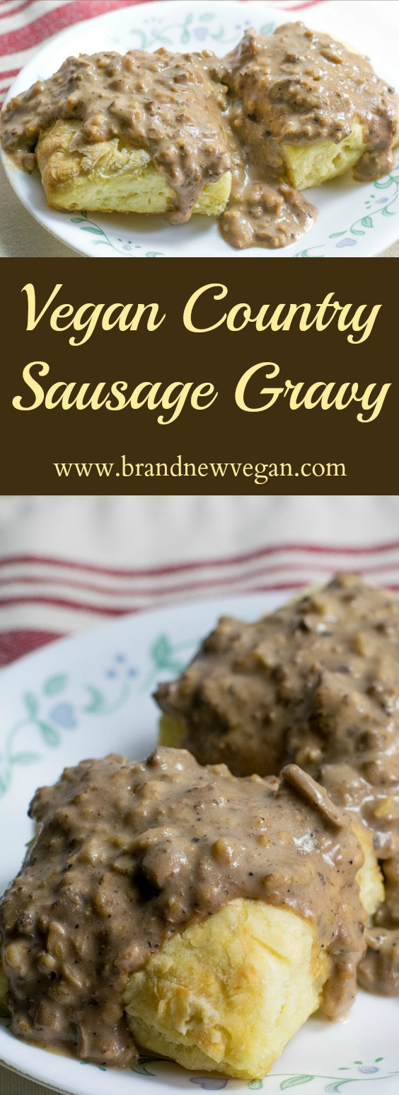 Vegan Breakfast Gravy
 Vegan Country Sausage Gravy Brand New Vegan
