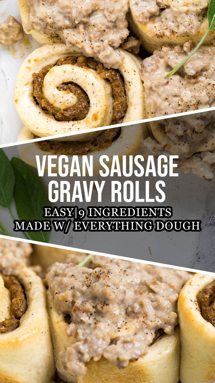 Vegan Breakfast Gravy
 Vegan Sausage Gravy Rolls Recipe in 2020