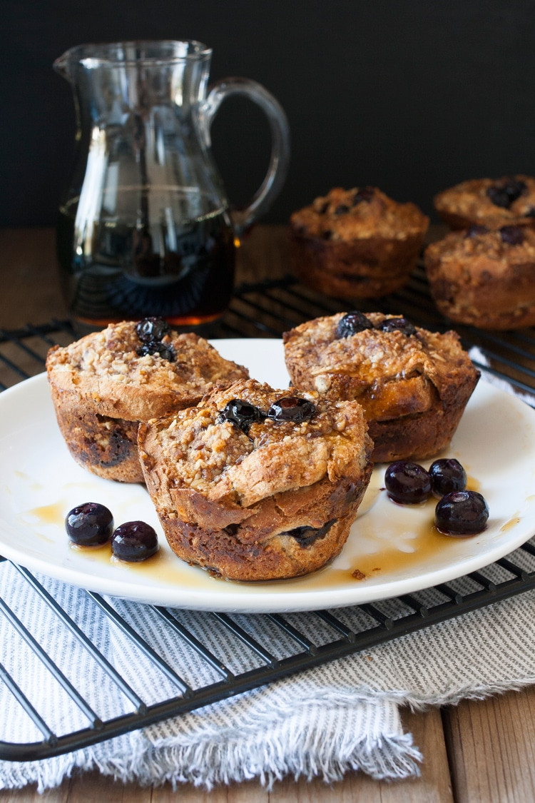 Vegan Breakfast Muffins
 Vegan Blueberry French Toast Breakfast Muffins Veggies