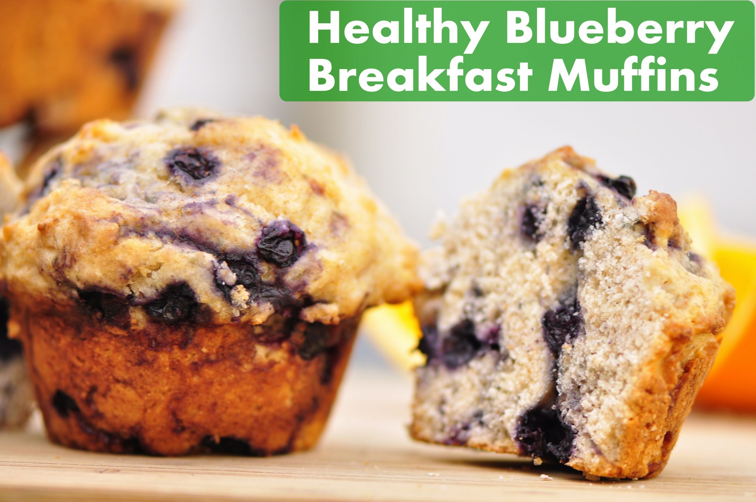 Vegan Breakfast Muffins Healthy
 Healthy Blueberry Breakfast Muffins – the ve arian ginger
