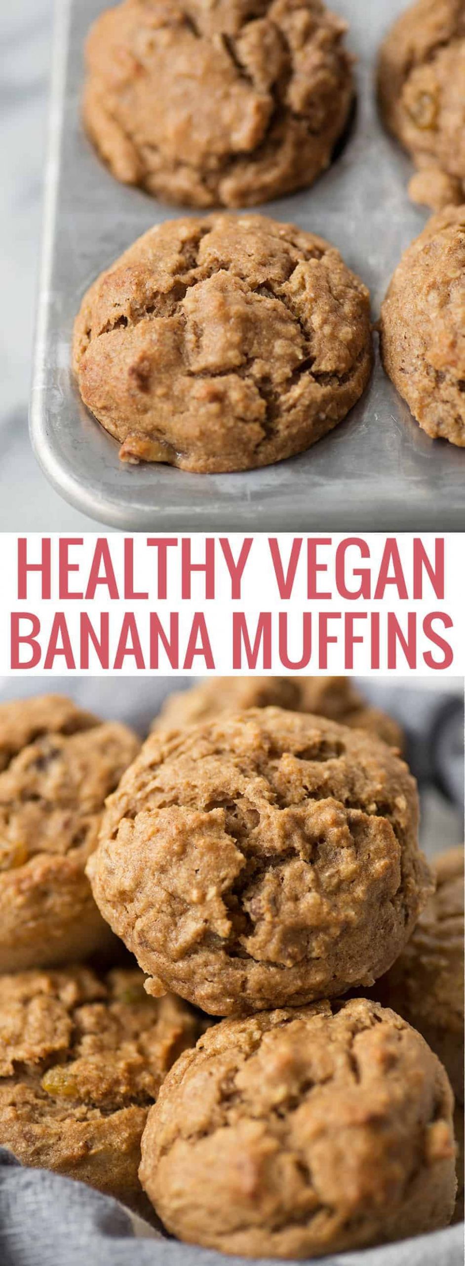 Vegan Breakfast Muffins Healthy
 Healthy Vegan Banana Muffins Video Delish Knowledge