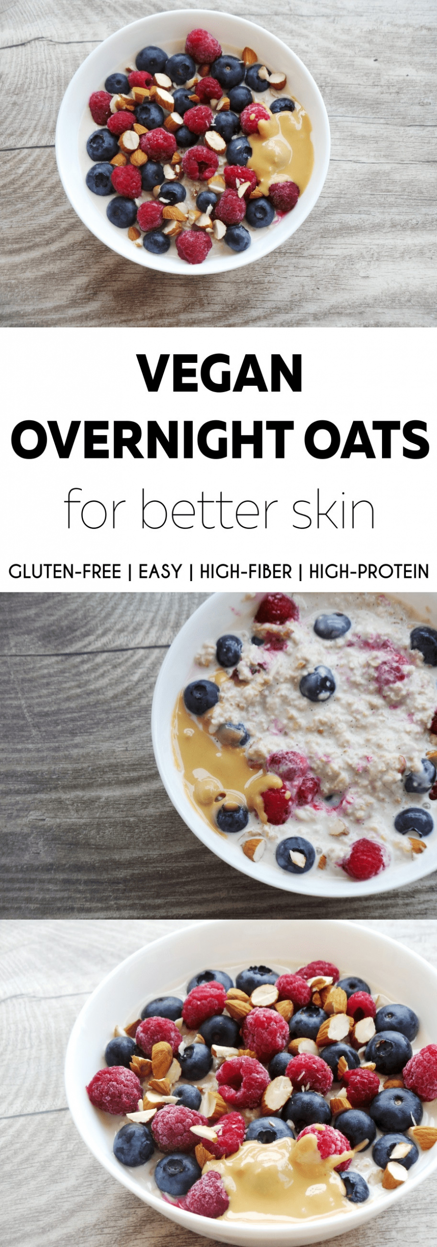 Vegan Breakfast Oats
 Vegan Overnight Oats Recipe for Healthy Heart Skin and