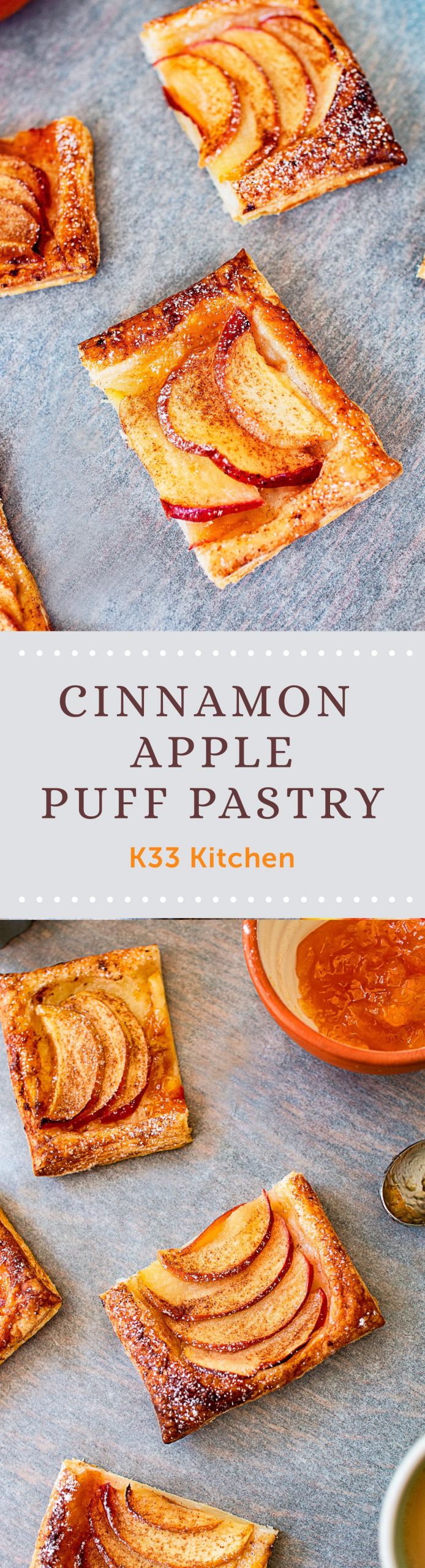 Vegan Breakfast Pastry
 Cinnamon apple puff pastry Recipe