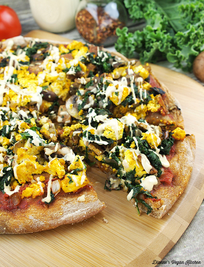 Vegan Breakfast Pizza
 30 Vegan Breakfast Recipes sweet & savory weekend