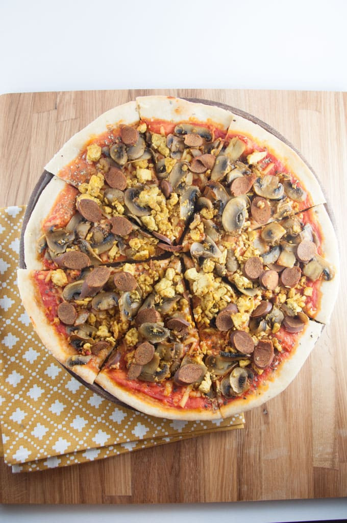 Vegan Breakfast Pizza
 Vegan Breakfast Pizza