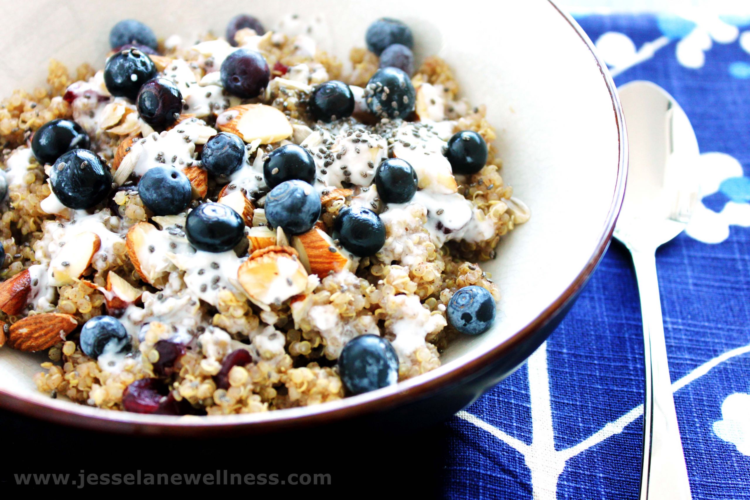 Vegan Breakfast Quinoa
 Breakfast Quinoa Vegan and Gluten Free by Jesse Lane