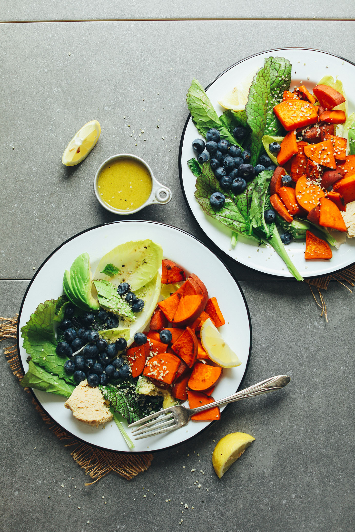 Vegan Breakfast Recipes Healthy
 Blueberry Sweet Potato Breakfast Salad