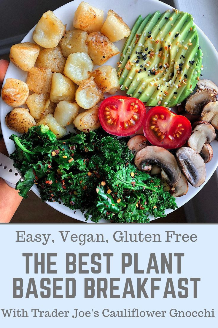Vegan Breakfast Recipes Plant Based
 Cauliflower Gnocchi Plant Based Breakfast