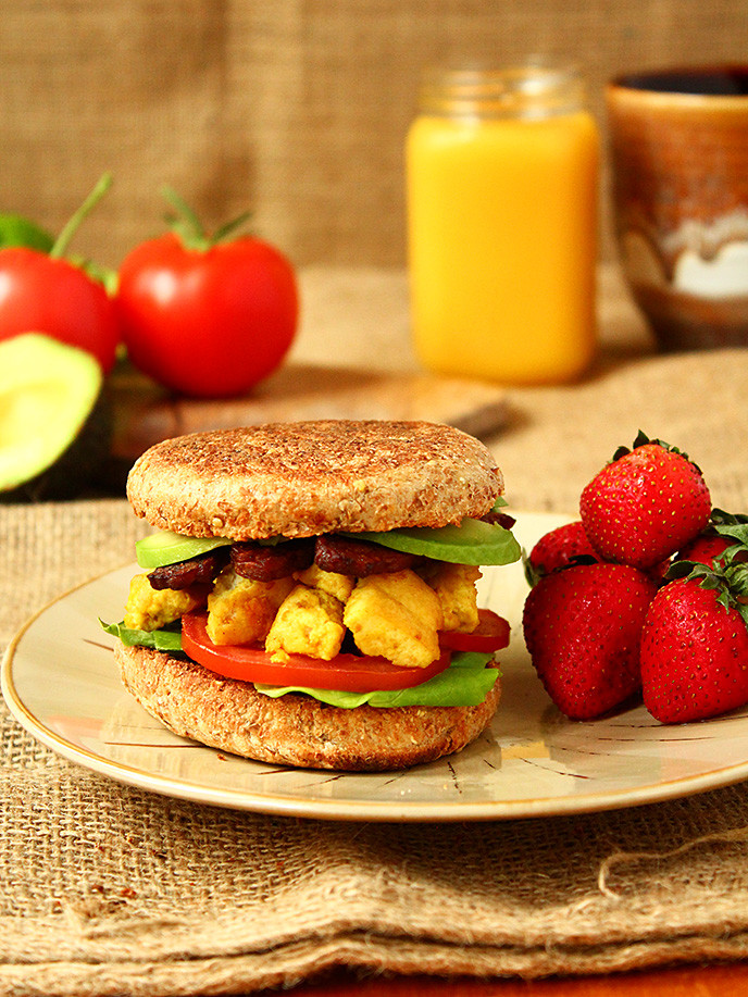 Vegan Breakfast Sandwich
 How to Make a Vegan Breakfast Sandwich for Less than $3