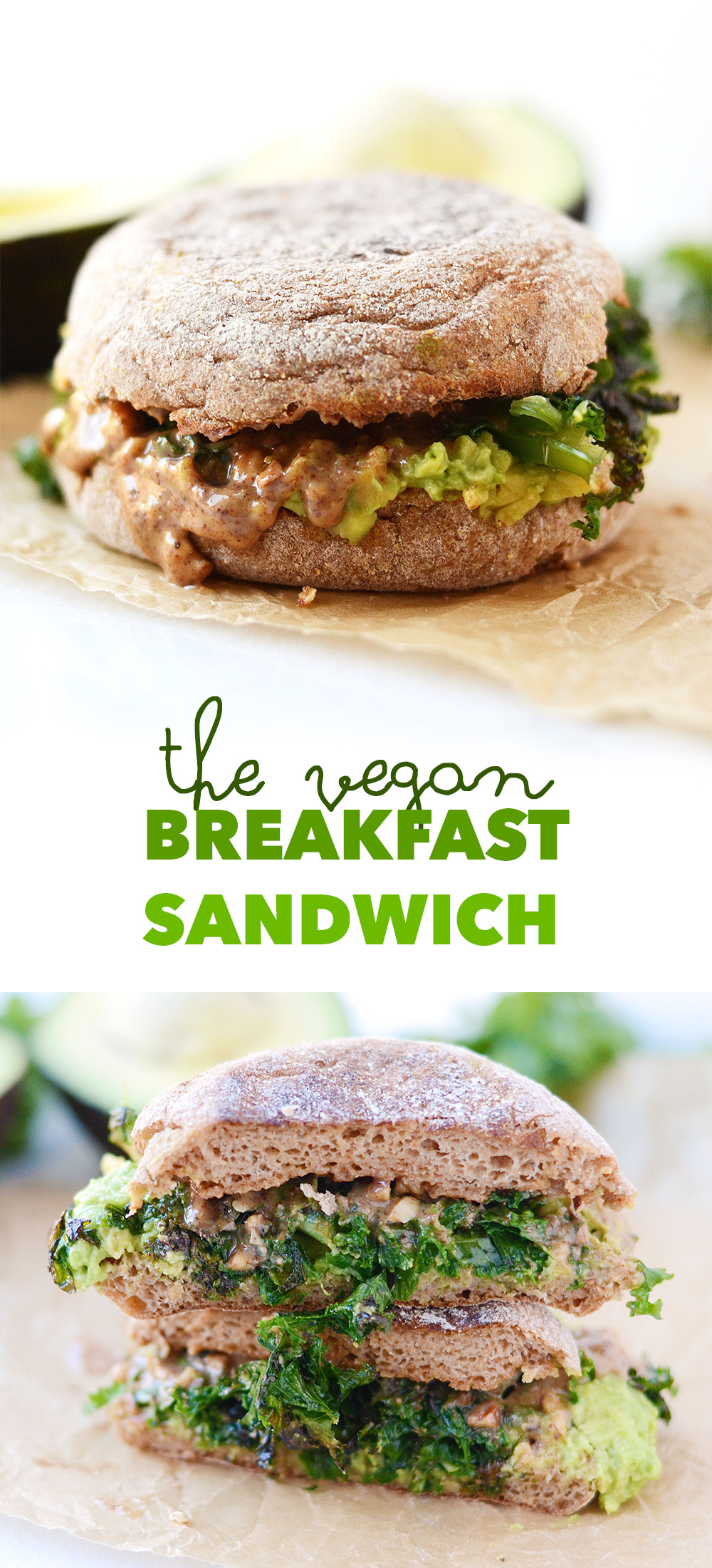 Vegan Breakfast Sandwich
 Vegan Breakfast Sandwich