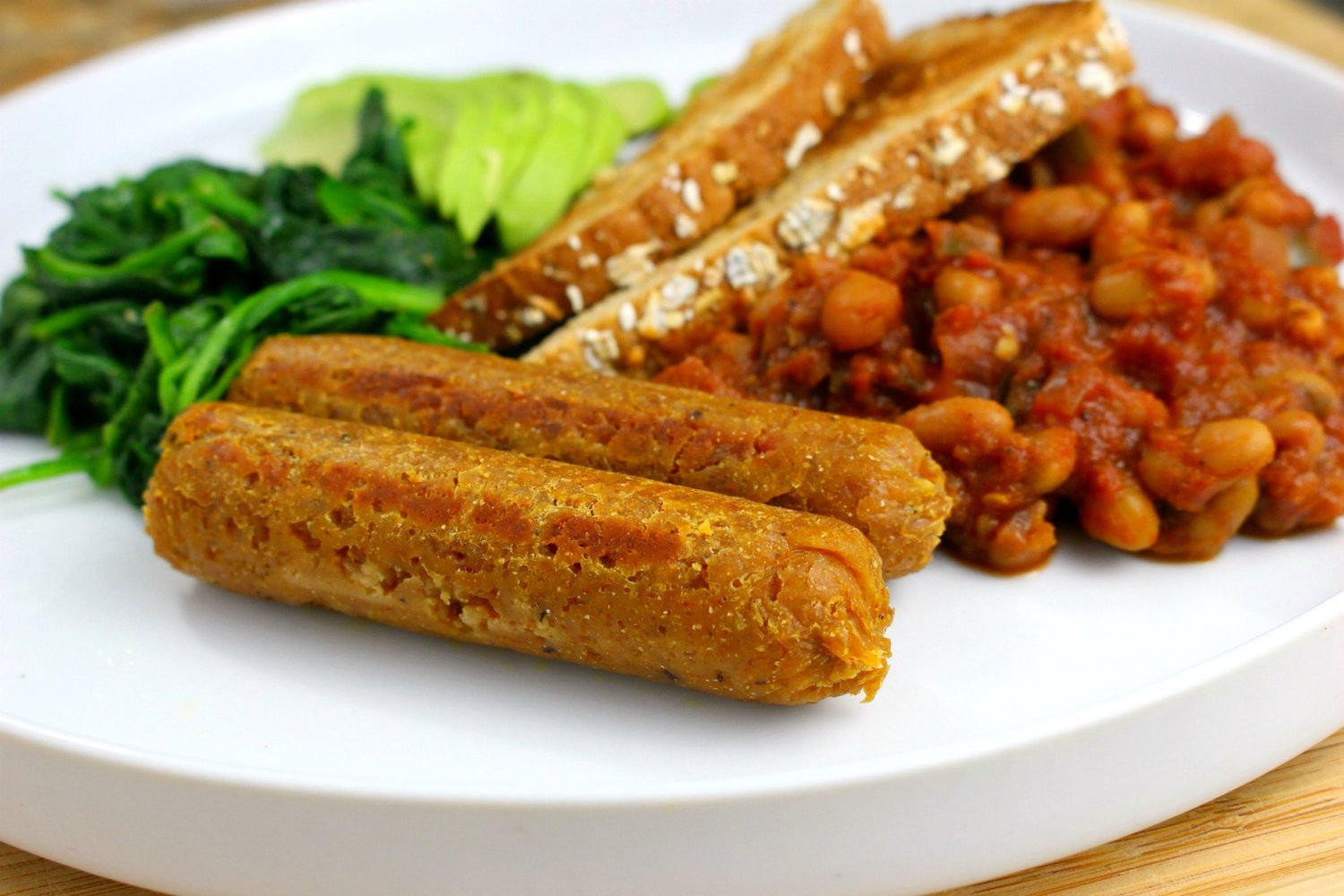 Vegan Breakfast Sausage Recipe
 Vegan Maple Breakfast Sausage Sarah s Vegan Kitchen