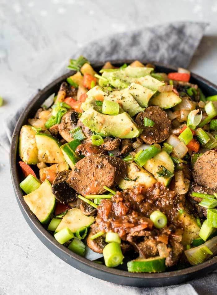 Vegan Breakfast Skillet
 Easy Vegan Breakfast Skillet High Protein Running on