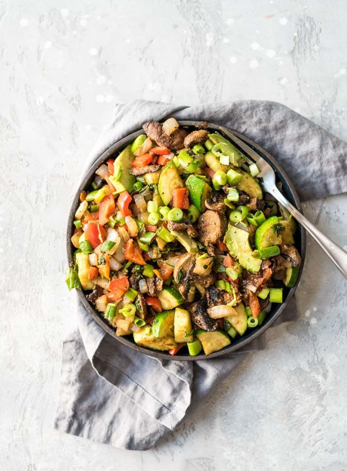 Vegan Breakfast Skillet
 Easy Vegan Breakfast Skillet High Protein Running on