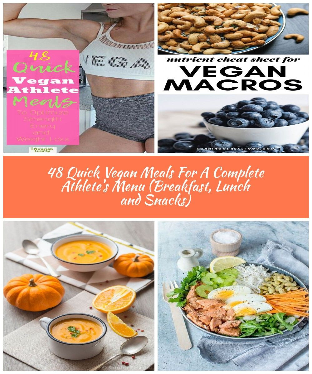 Vegan Diet Plan For Athletes
 Quick meals for vegan athletes loseweight gainstrength