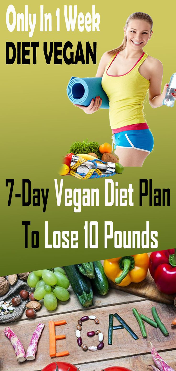 Vegan Diet Plan To Lose 7 Day Vegan Diet Plan To Lose 10 Pounds In 1 Week With