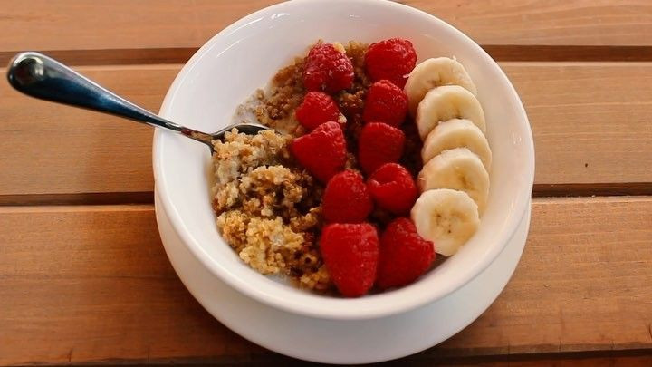 Vegan Fitness Breakfast
 Quinoa Granola