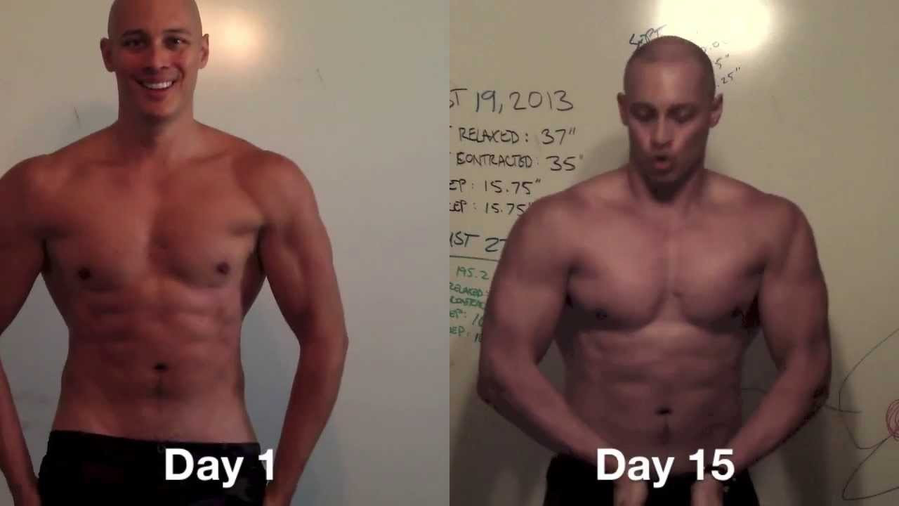 Vegan Fitness Transformation
 Day 15 SHIRT OFF vegan results update My Vegan