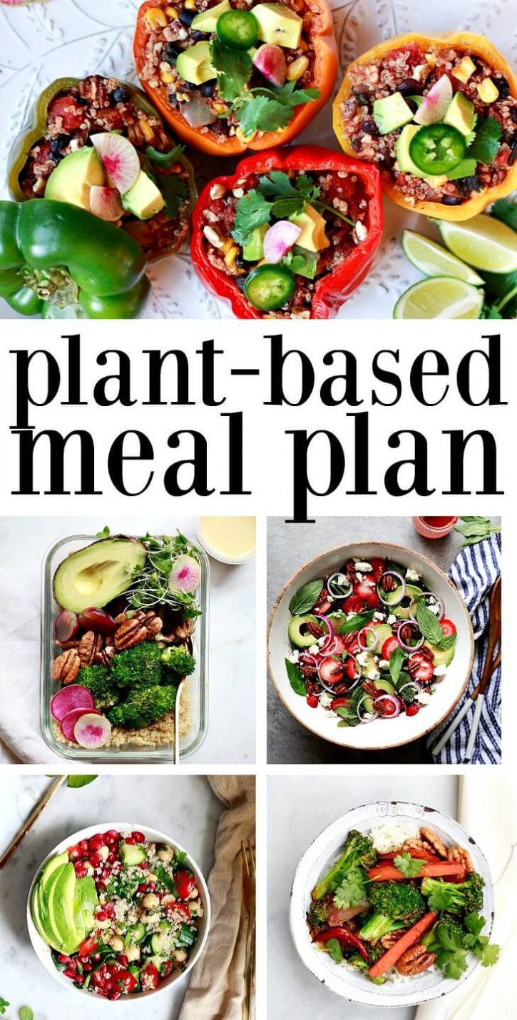 Vegan Plan Ahead Meals
 Vegan Weekly Meal Plan Ve arian Gluten Free Vegan