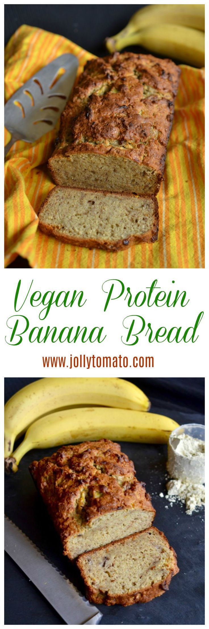 Vegan Protein Banana Bread
 Vegan Protein Banana Bread Recipe