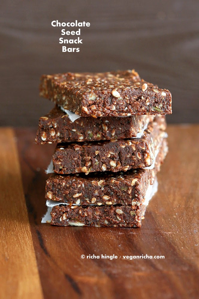 Vegan Protein Bars Recipe
 Super Seed Chocolate Protein Bars Vegan Glutenfree Recipe